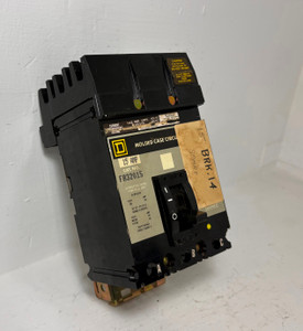 Image of Square D I-Line FA32015 15A Circuit Breaker 240 VAC 3 Pole Type FA 15 Amp 3P