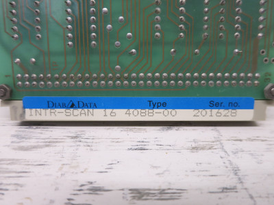 DIAB Data 4088-00 Gedevelop GFM Databoard PC Circuit Board PLC INTR-SCAN 16 4680 (DW7919-1)