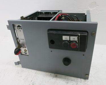 Square D Model 5 7A Breaker Size 1 Starter 12" MCC Bucket 7 Amp 8536SCO3S (DW7949-2)