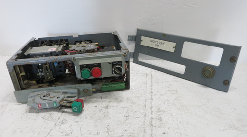 Square D Model 6 3A Breaker Size 1 Starter 6" Compact MCC Bucket 3 Amp GJL 8536 (DW7957-1)