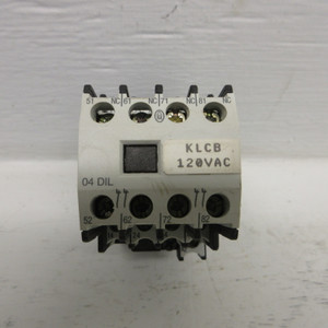 Klockner Moeller DILR40 Motor Contactor 600VAC 110/120V Coil DILR-40 w/ 04 DIL (AH1011-66)