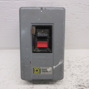 Square D 2510-MBG2 Size M-0 Enclosed Manual Starter 480/600VAC 5HP 2510-MBG2 (AH1027-3)