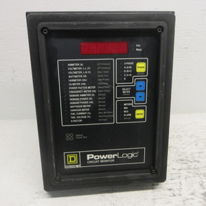 Square D PowerLogic 3020/CM2350 Circuit Monitor w/ 3090 VPM-277-C1 Power Module (AH1056-3)