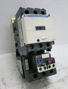 Image of Telemecanique LC1D50 Motor Starter LRD3359 Overload Relay 110V Coil LX1D6F7