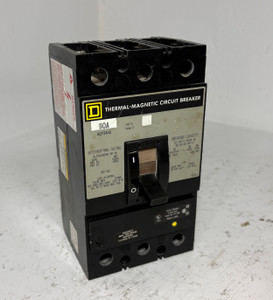 Square D KCP34110 110A Thermal-Magnetic Circuit Breaker 480 VAC 3 Pole 110 Amp (EM5857-1)