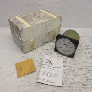 Image of NEW Yokogawa 103021SMSM Panel Meter AB40 AC Volt 0-750 VAC 50/60HZ .92KV PK NIB