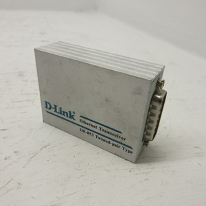 D-Link DE-853 Ethernet Transceiver Twisted-Pair Type Jabber Collision Link Power (AH1094-1)
