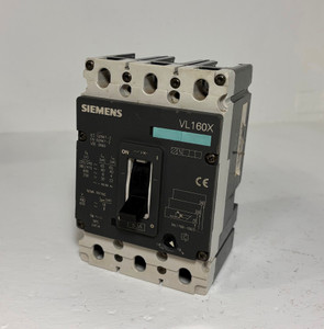 Siemens VL160X 63A Circuit Breaker 3VL1706-1DD33-0AA0 480/600V 3 Pole 63 Amp (EM5895-1)