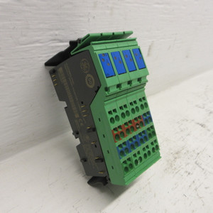 Image of GE General Electric IC220MDL753C Input 24VDC Positive Logic 0.5A 8PT Module PLC