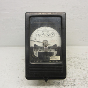 Westinghouse 280C209G01 Two-Stator Watthour Meter Type D4B-2FM 120V 3W Class 20 (AH1121-1)