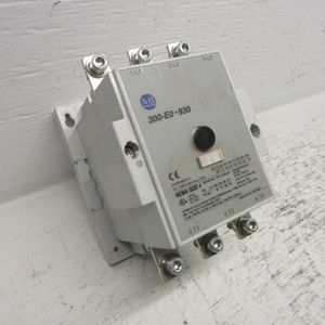 Allen Bradley 300-E0*930 Size 4 Motor Contactor 100 HP 600VAC 135A 3PH 300-E0930 (AH1126-1)