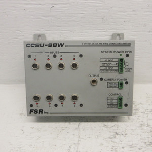 FSR Inc. CCSU-8BW 8 Channel Black And White Camera Switching Unit 8CH CCSU8BW (AH1130-2)
