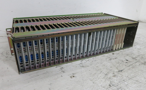 Image of Wescom 3192-11 Span Termination Shelf 29 Slot IHR 9132LP 728-15 Card 92-319211-C