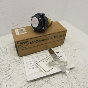 NEW McDonnell & Miller FS8-W Liquid Flow Switch 1 NPT 199010 ITT Industries NIB (AH1140-1)