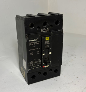 Image of Square D KDL32225 225A PowerPact Circuit Breaker 240V 3 Pole KDL 225 Amp