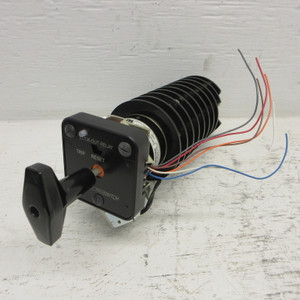 Electroswitch 78PA07LA Series 24 LOR Rotary Switch Lock Out Relay 600VAC flawed (AH1174-1)