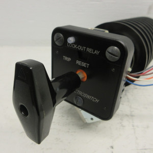 Electroswitch 78PA07LA Series 24 LOR Rotary Switch Lock Out Relay 600VAC flawed (AH1174-1)
