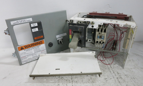 Cutler Hammer 2100 30A Breaker Size 1 Starter 12" MCC Bucket AN16DN0 30 Amp HMCP (DW8129-1)