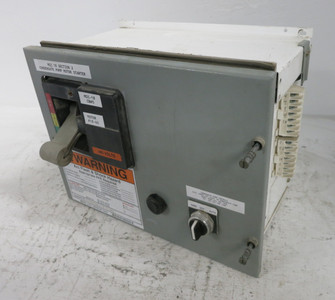 Cutler Hammer 2100 30A Breaker Size 1 Starter 12" MCC Bucket AN16DN0 30 Amp HMCP (DW8129-1)