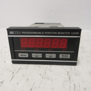 INCON 1250B-4-I-S Programmable Position Monitor 1250B In Con Panel Meter 120VAC (AH1182-2)