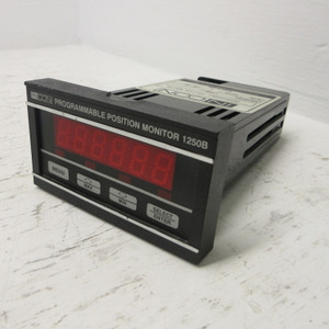 Image of INCON 1250B-1 Programmable Position Monitor 1250B In Con Panel Meter 120VAC USA