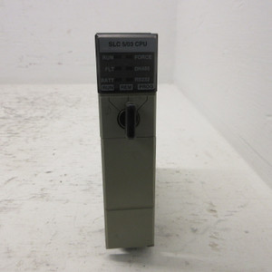 Allen Bradley 1747-L532 Ser C Rev 3 FAC 1M SLC500 5/03 CPU Processor Unit w/ Key (AH1202-1)