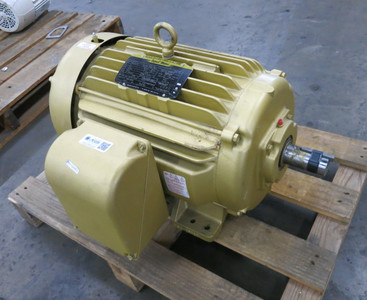 Baldor EM4107T-G 25 HP AC Motor 230/460V 3520 RPM 284TS Reliance Super-E TEFC (DW8156-1)