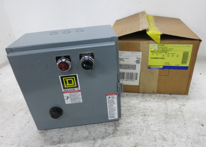 Image of NEW Square D 8536SCO3S Enclosed Size 1 Motor Starter 120V Coil 8536SC03S 480V CT