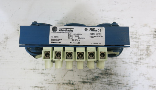 Allen Bradley 1321-3R25-B AC Line Reactor 13213R25B 3 PH 600V 1.2 mH 25A 178615 (BJ1116-3)
