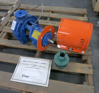 Image of NEW Griswold 811S-1.5x1-8 Centrifugal Pump Model 811 S/1.5x1-8/D01D/D0672/SE/SNB