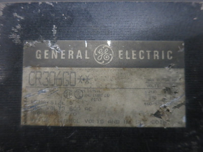 GE CR306G0** Size 5 Motor Starter 480V Coil 55-530249G004 200 HP 270A CR306GO (DW8195-1)