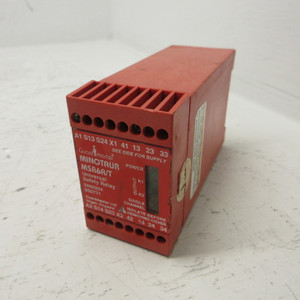 Image of Allen Bradley MSR6R/T GuardMaster Universal Safety Relay Minotaur Single Channel