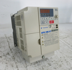 Yaskawa CIMR-V7AM40P7 GPD 315/V7 AC VS Drive 1 HP 0.75kW 380-460V Magnetek (DW8202-1)