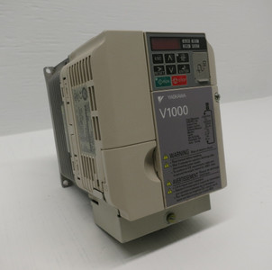Yaskawa CIMR-VU4A0004FAA V1000 AC VS Drive 2 HP 3PH 480V V-1000 VFD Microdrive (DW8214-1)