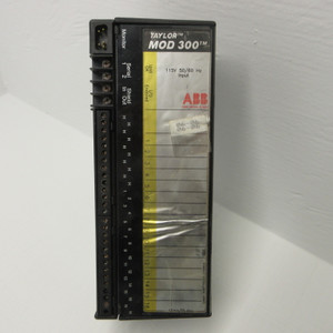 ABB 6247BP10720A-C Taylor MOD 300 Input Module 16 Input 115VAC w/ 6247BP10730A-A (AH1264-6)
