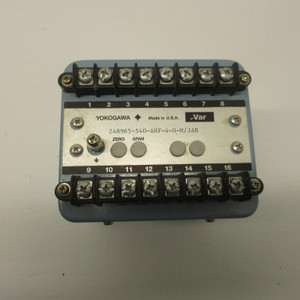 Yokogawa 248965-540-AHF-4-0-M/JAB Juxta AC Power Series Var Transducer 120V 831V (AH1272-6)
