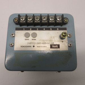Yokogawa 248922-360-AHD-4/JAB Juxta AC Power Series AC Voltage Transducer 200VAC (AH1270-1)