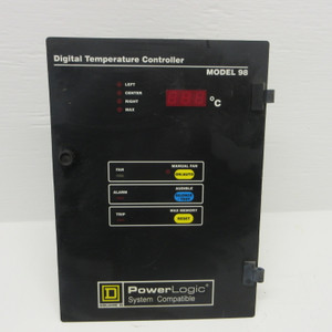 Square D Model 98 Digital Temperature Controller Qualitrol 118D-120-4-2 120/240V (AH1278-1)