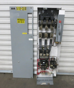 Image of Allen Bradley 2100 Centerline Size 5 Starter 400 Amp Fusible MCC Bucket 400A 52"