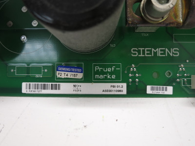 Siemens A5E00110980 PBI01.2 Masterdrives MC Motherboard Control Board PBI01_WKC (DW8237-1)