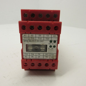 Elan SRB-NA-R-C.33-24V Safety Controller Relay Faultfinder 24 VAC/DC SenseMaster (AH1293-1)
