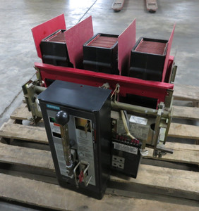 Image of Siemens RL-1600 1600A Air Circuit Breaker Static Trip III RMS-TS-TZ MO RL1600 LS