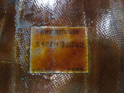 Westinghouse 553D125G42 200 HP 480V Motor Starting Auto Transformer 480 2 Coil (DW8272-2)