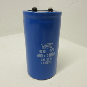 Image of NEW Nippon Chemi-Con 25B14L 06 Capacitor 450V 2400 uF U36D 85° (1pk) NNB