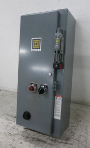 Image of NEW Square D 30A Fusible Size 0 Starter Combo Box 8536SBO1S 30 Amp 240V 2P 1PH