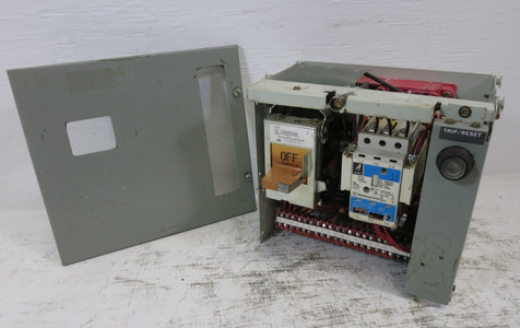 Westinghouse Type W 30A Fusible Size 1 Starter 12" MCC Bucket 30 Amp W200M1CFC (DW8299-2)