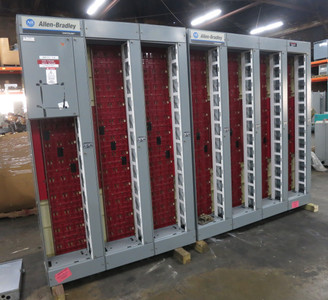 Allen Bradley Centerline 2100 1200/300 Amp 7x MCC Section Motor Control Center (DW8303-1)