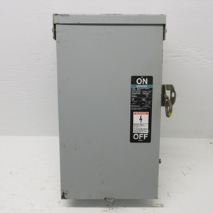 Siemens ITE FR352 60A 480/600V 3 Pole 3R Fusible Safety Switch 60 Amp w/ Fuses (AH1416-1)