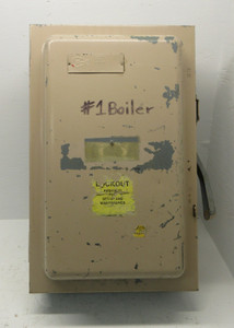 Cutler Hammer 4105H314H 200 Amp 600V Fusible Heavy Duty Safety Switch Disconnect (AH1415-1)