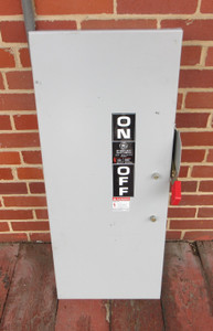 NEW GE THN3364J 200 Amp 600V Non-Fused Safety Disconnect Switch 200A Mod 11 NNB (AH1417-1)